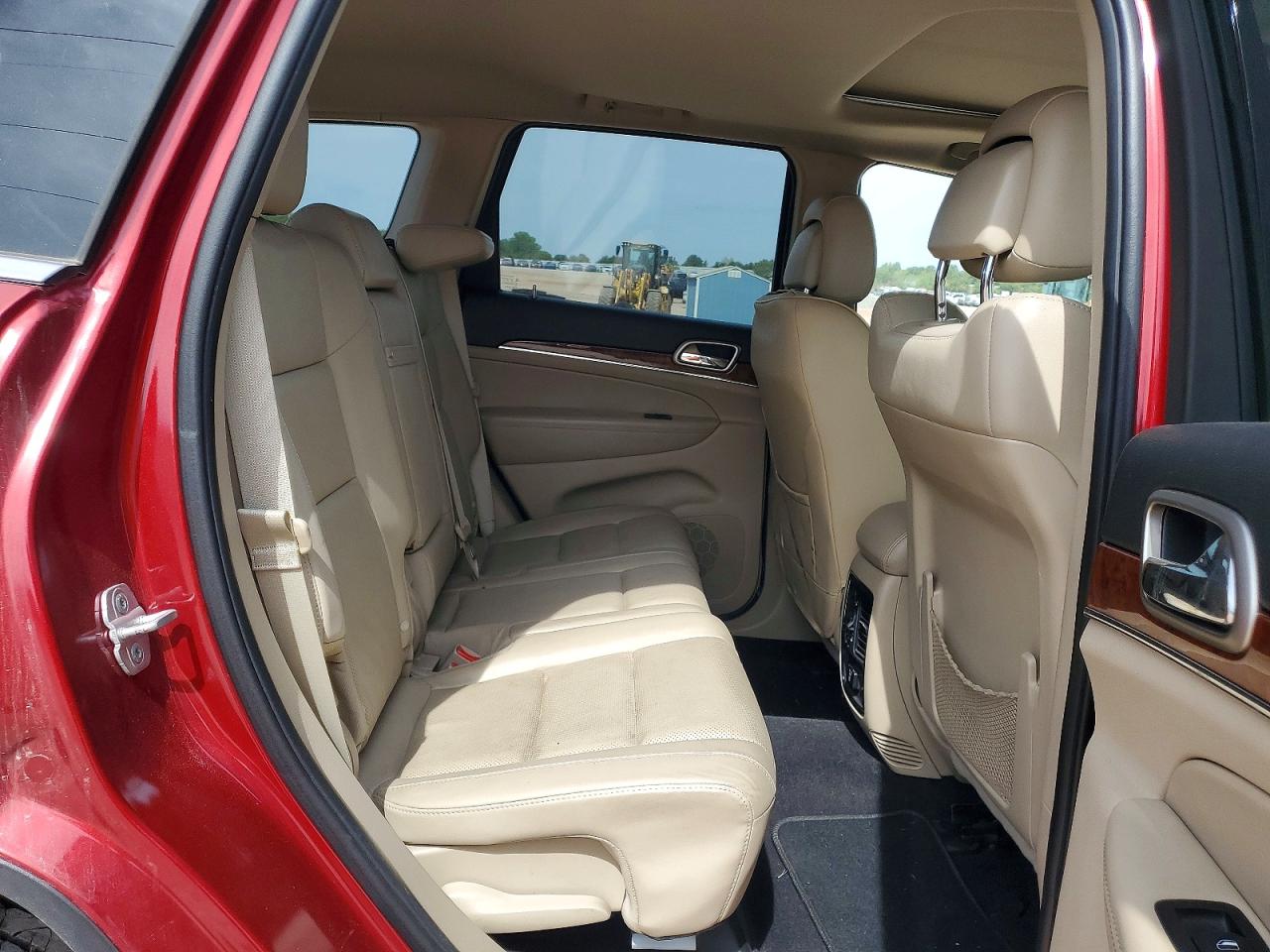 2012 Jeep Grand Cherokee Limited Red vin: 1C4RJEBTXCC290906