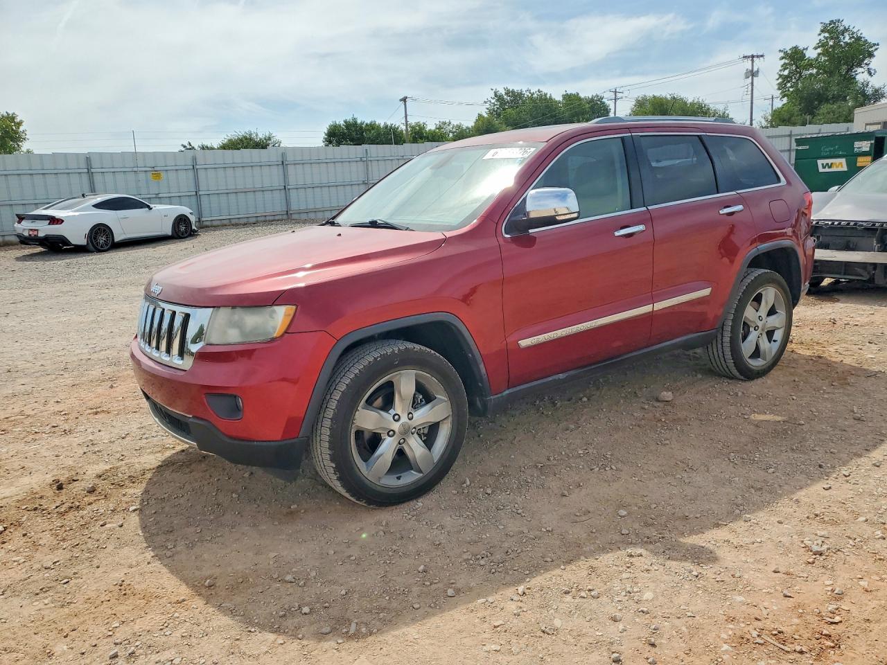 2012 Jeep Grand Cherokee Limited Red vin: 1C4RJEBTXCC290906