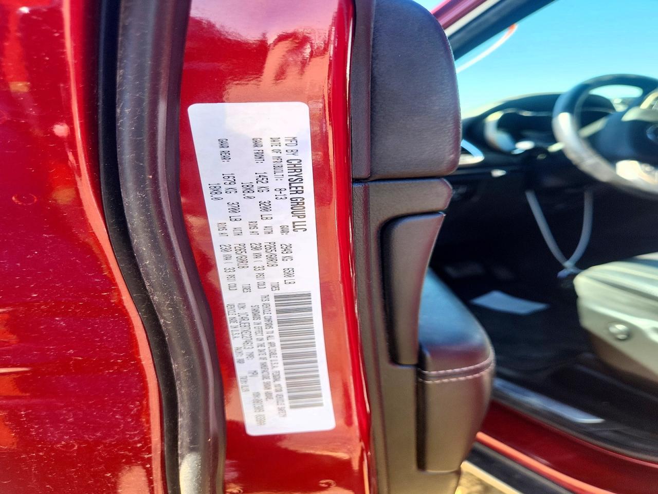 2014 Jeep Grand Cherokee Limited Красный vin: 1C4RJEBTXEC274613