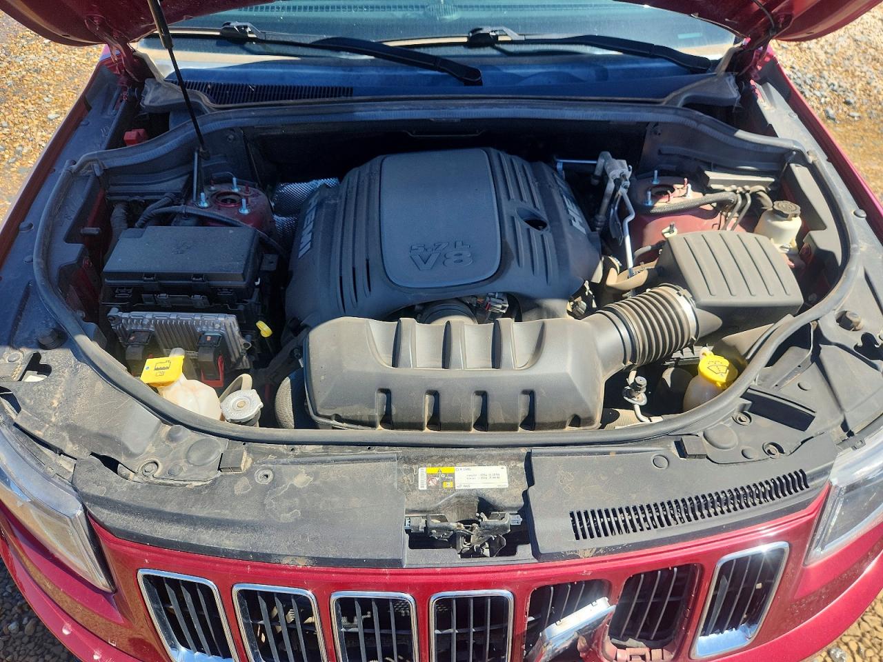 2014 Jeep Grand Cherokee Limited Красный vin: 1C4RJEBTXEC274613