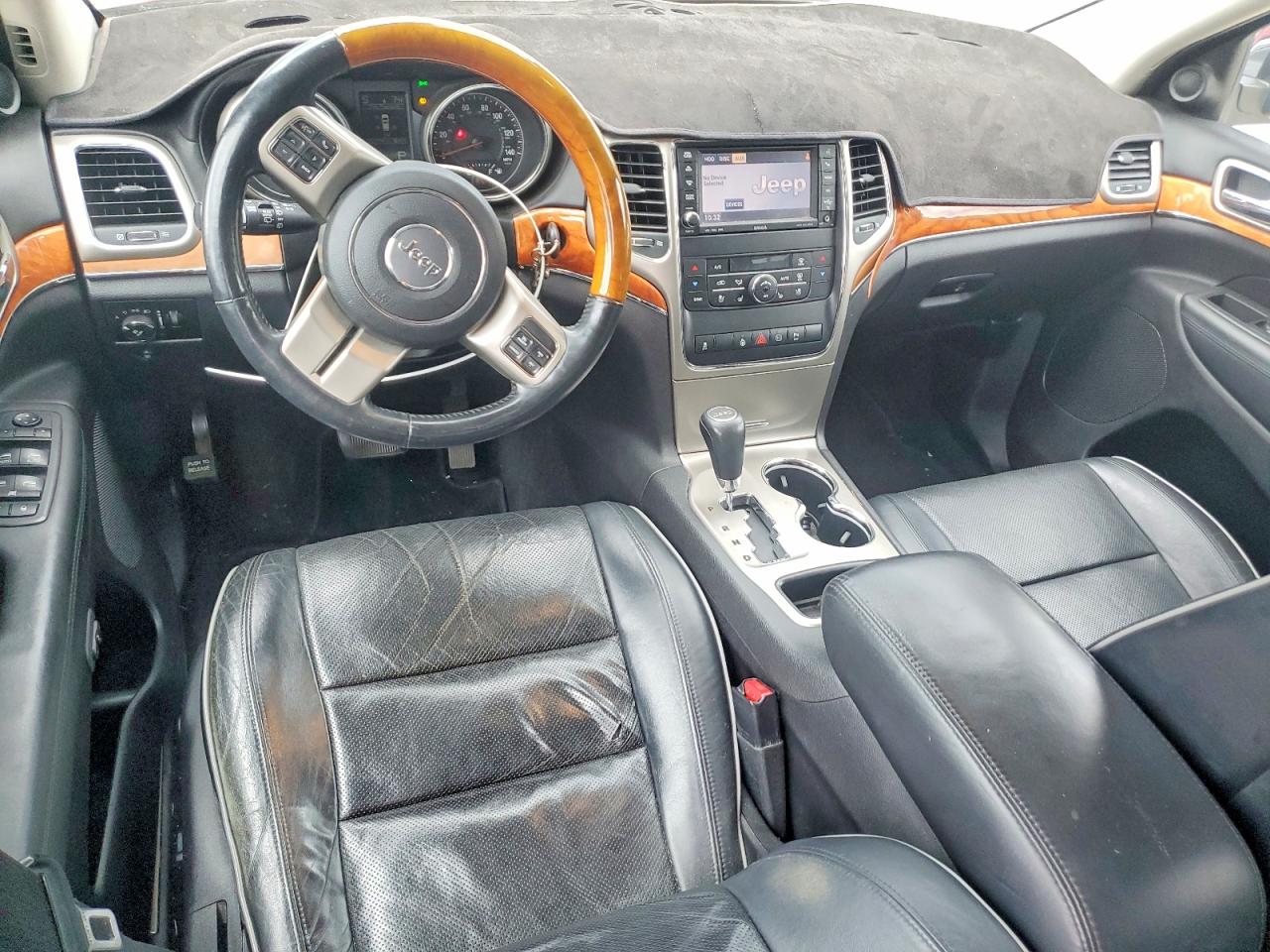 2012 Jeep Grand Cherokee Overland Красный vin: 1C4RJECG0CC360477