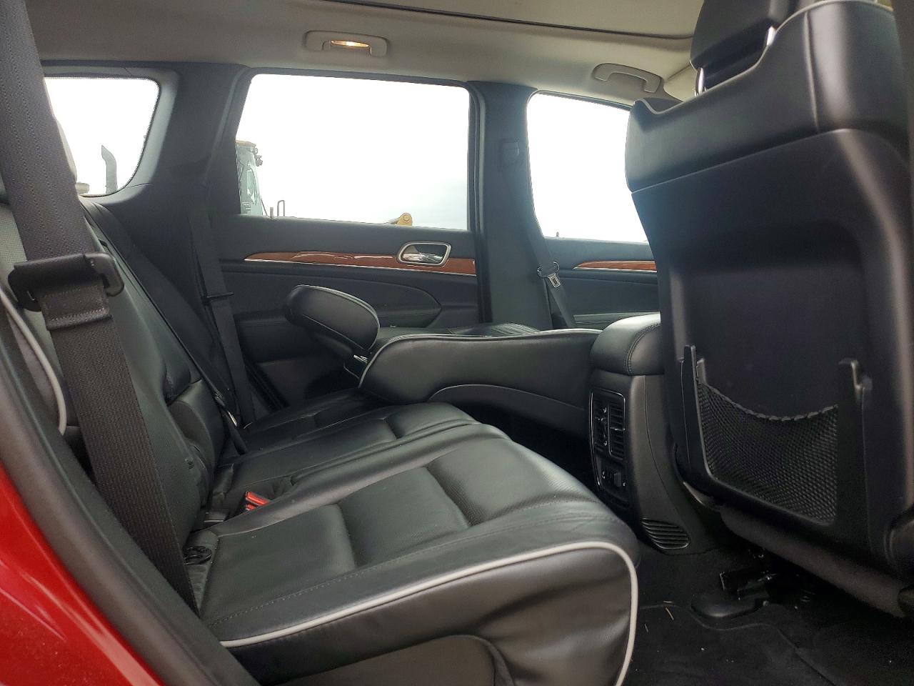 2012 Jeep Grand Cherokee Overland Красный vin: 1C4RJECG0CC360477