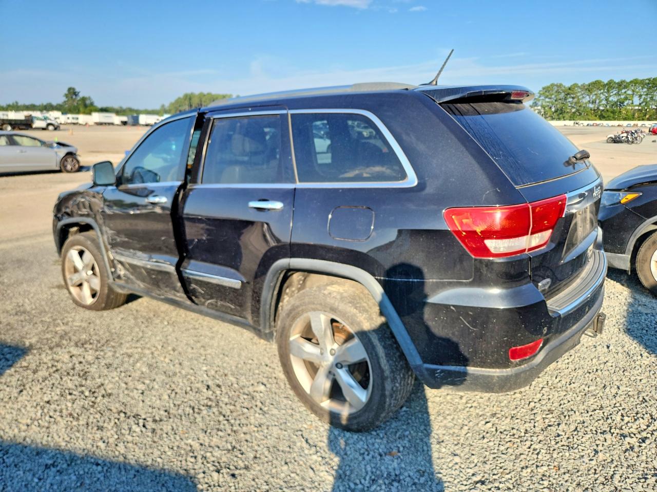 2013 Jeep Grand Cherokee Overland Black vin: 1C4RJECG0DC526725