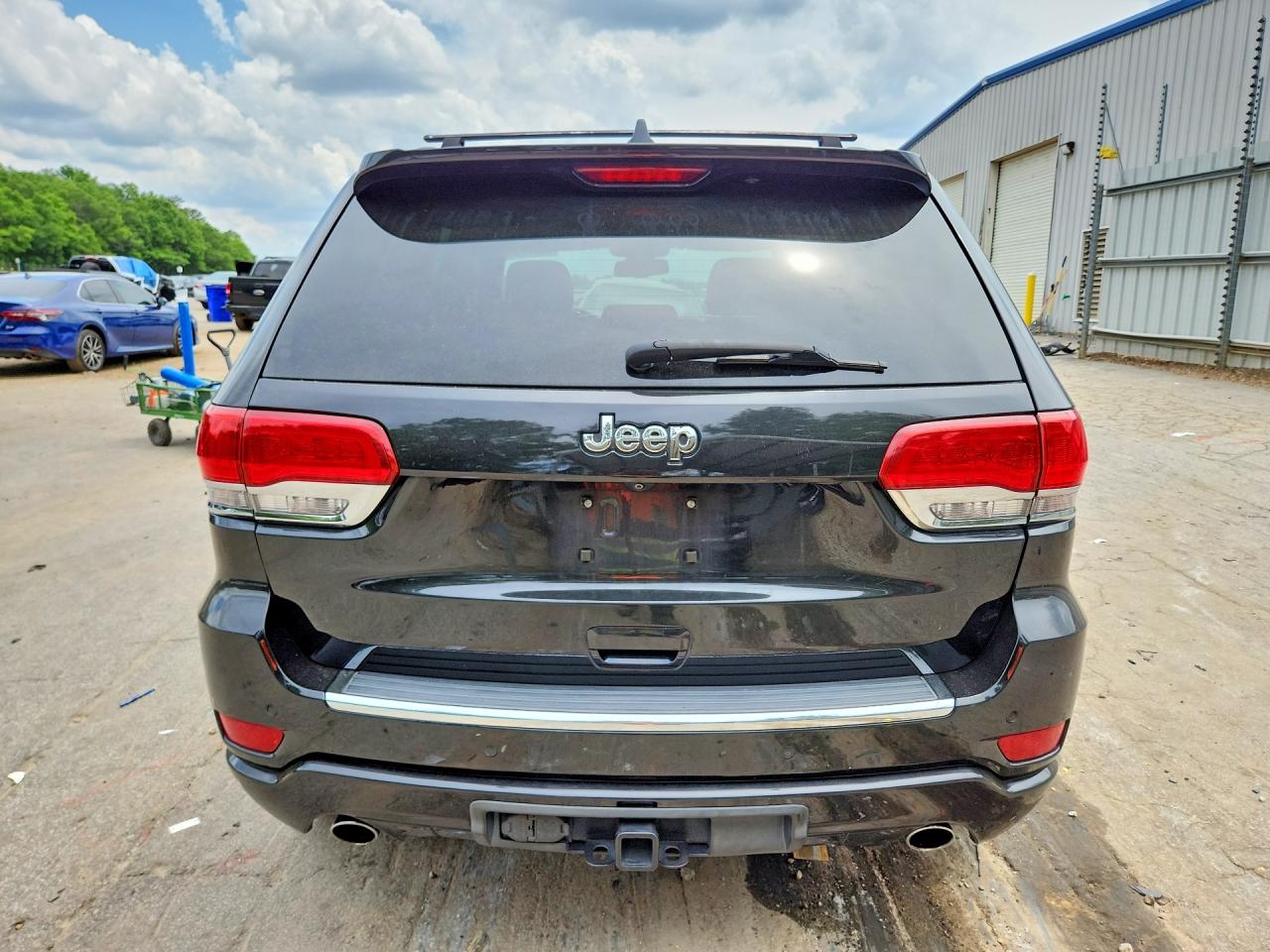 2014 Jeep Grand Cherokee Overland Black vin: 1C4RJECG0EC410166