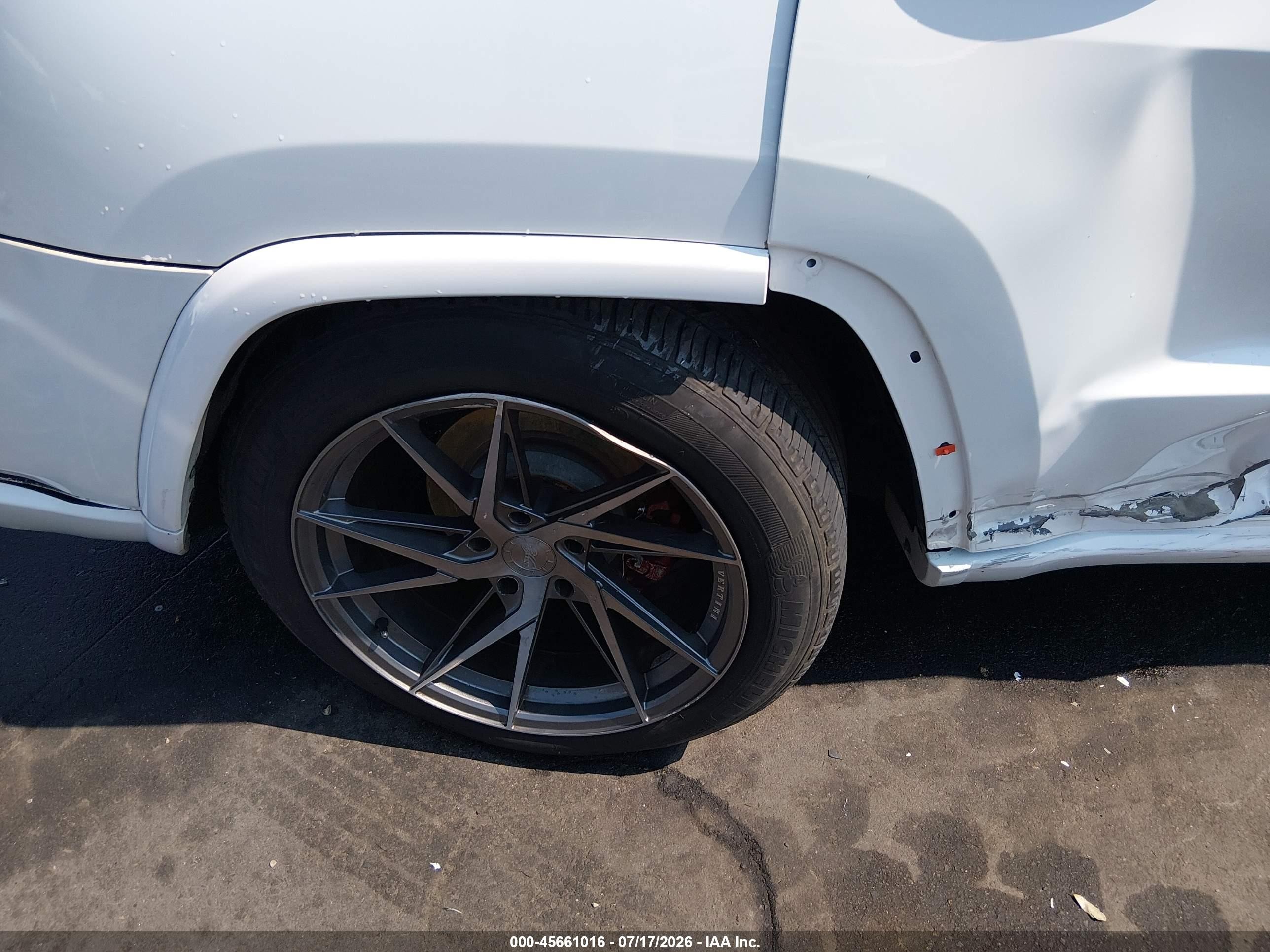 2015 Jeep Grand Cherokee Overland Белый vin: 1C4RJECG0FC654224