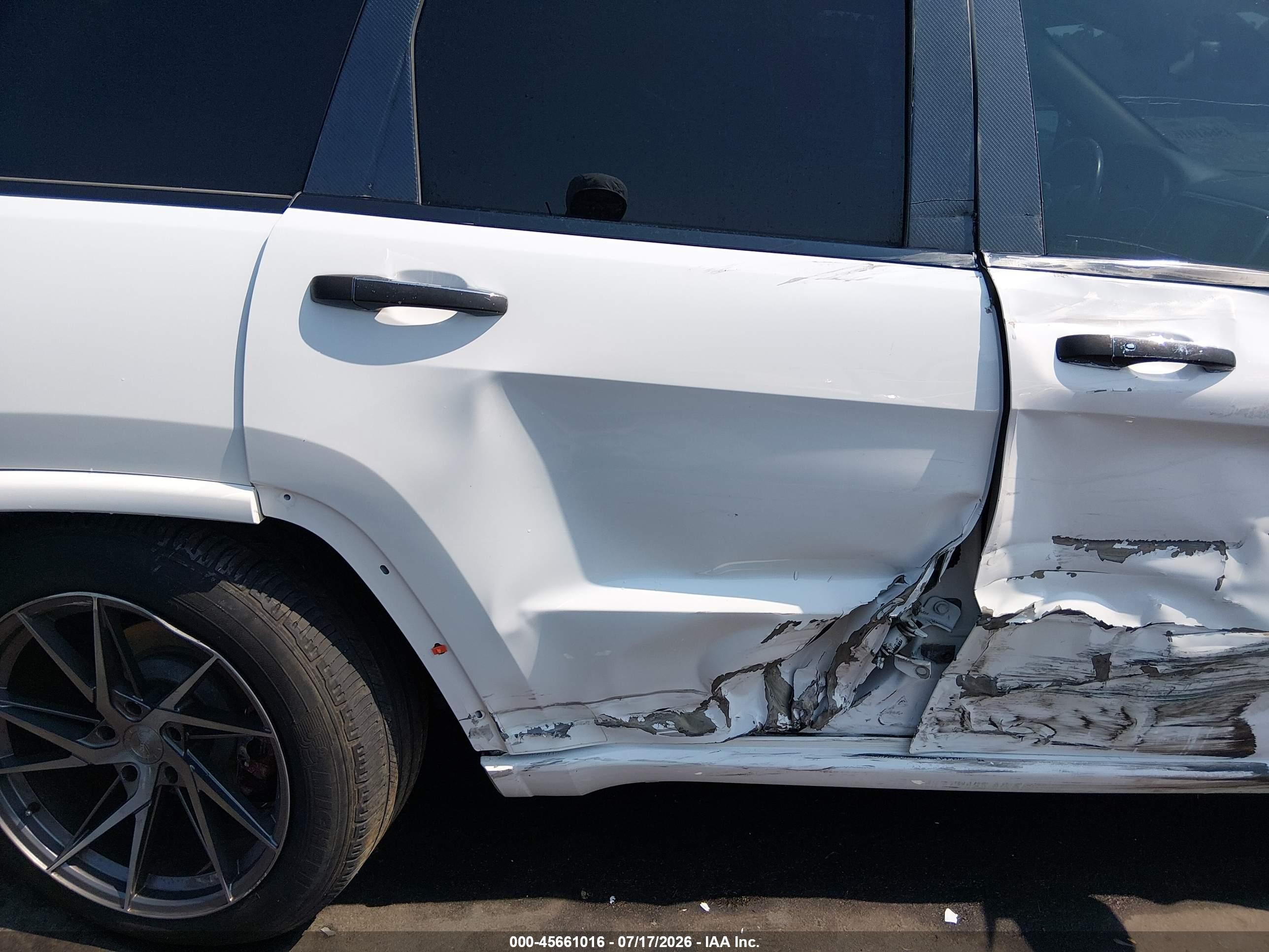 2015 Jeep Grand Cherokee Overland Белый vin: 1C4RJECG0FC654224
