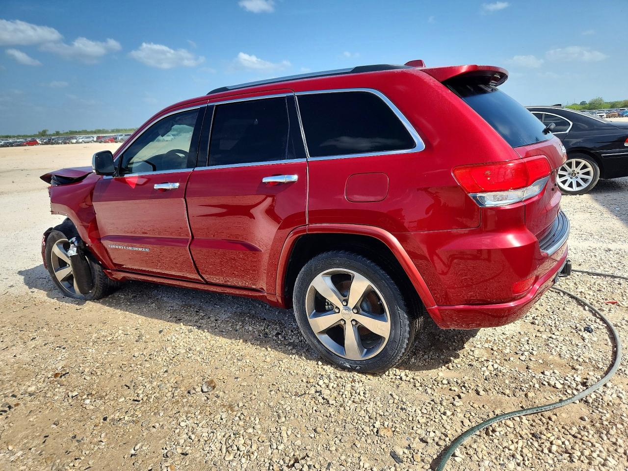 2015 Jeep Grand Cherokee Red vin: 1C4RJECG0FC822962