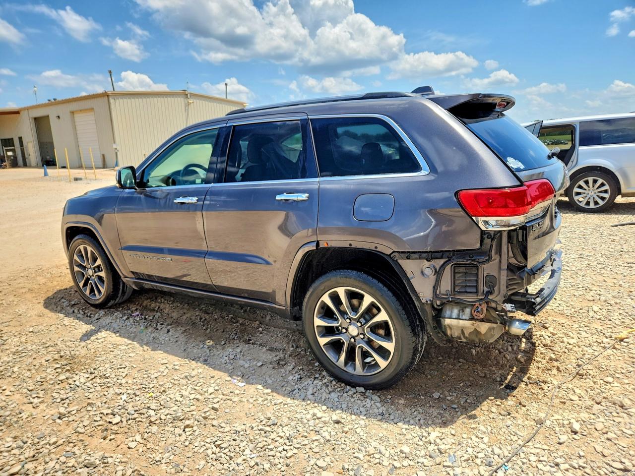 2017 Jeep Grand Cherokee Overland Gray vin: 1C4RJECG0HC804626