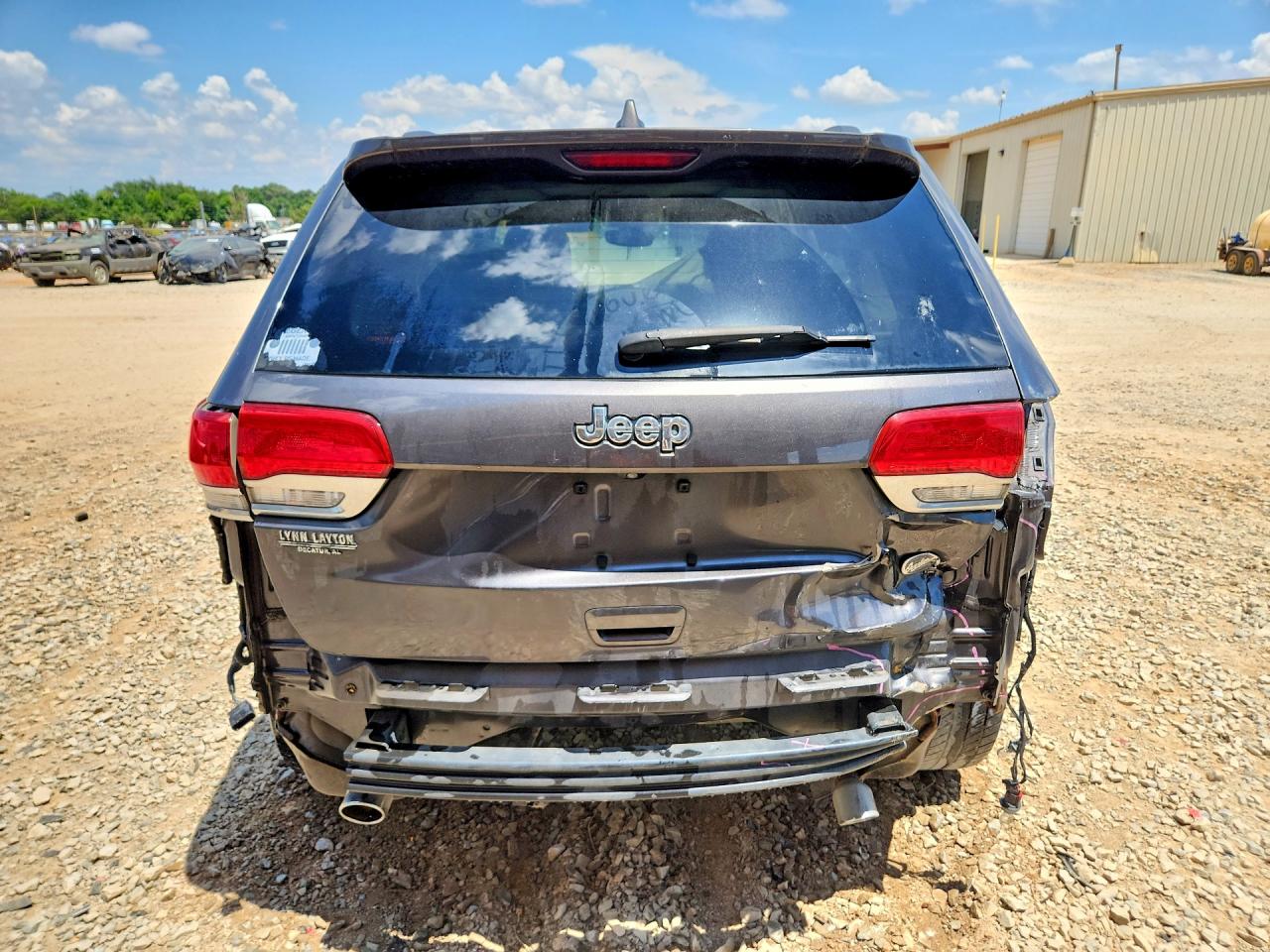 2017 Jeep Grand Cherokee Overland Gray vin: 1C4RJECG0HC804626