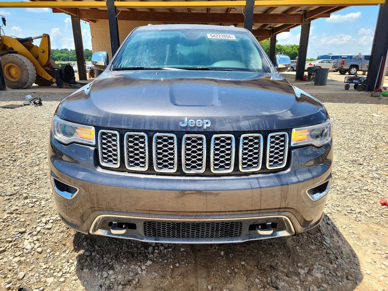 2017 Jeep Grand Cherokee Overland Gray vin: 1C4RJECG0HC804626