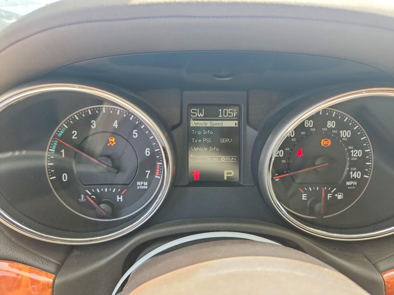 2012 Jeep Grand Cherokee Overland Серебряный vin: 1C4RJECG1CC190257