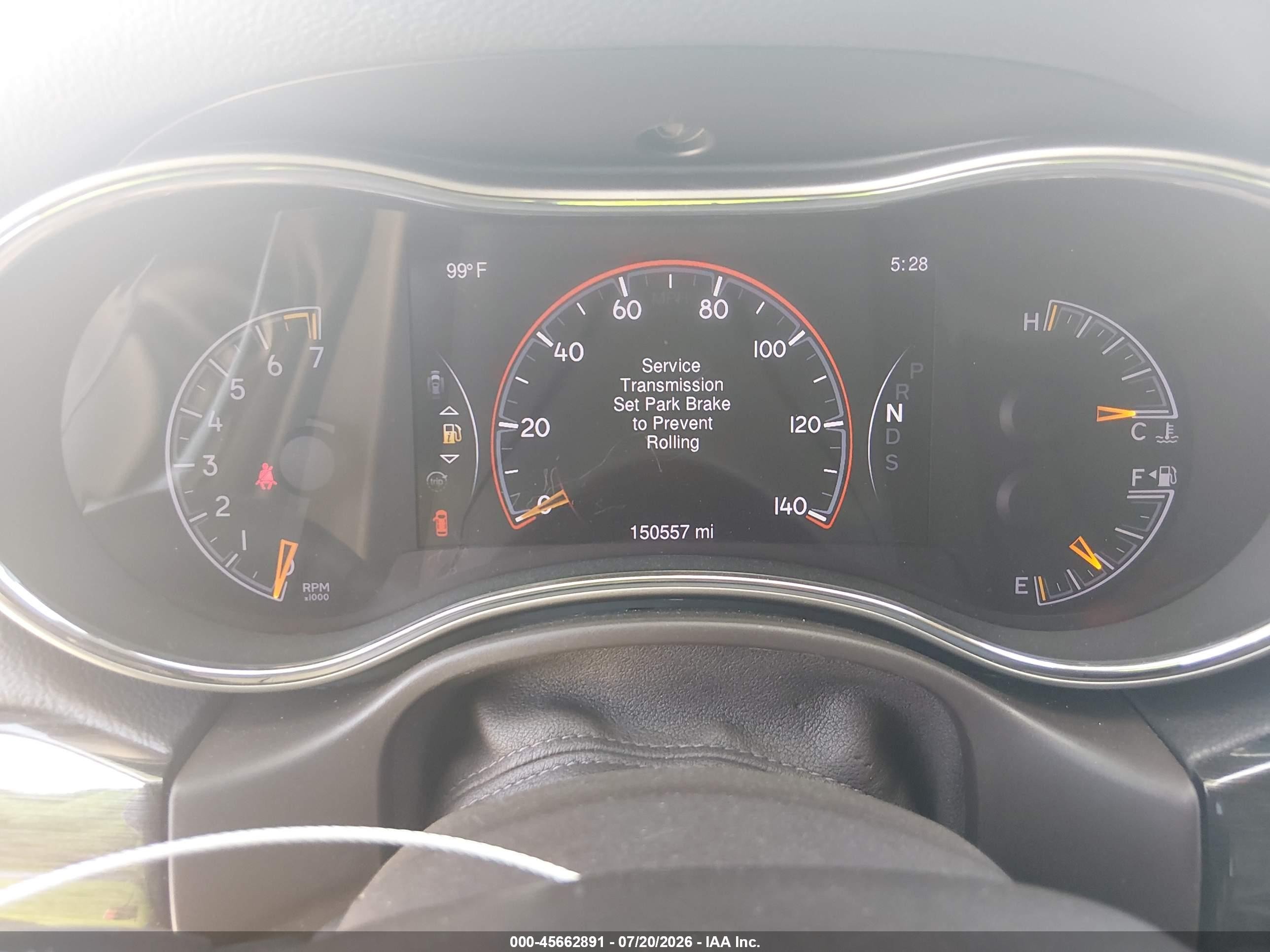 2014 Jeep Grand Cherokee Overland Серый vin: 1C4RJECG1EC228010
