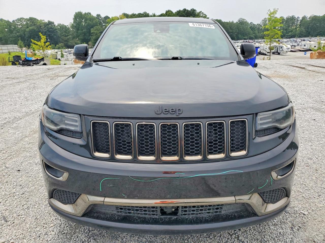 2015 Jeep Grand Cherokee Overland Black vin: 1C4RJECG1FC199321