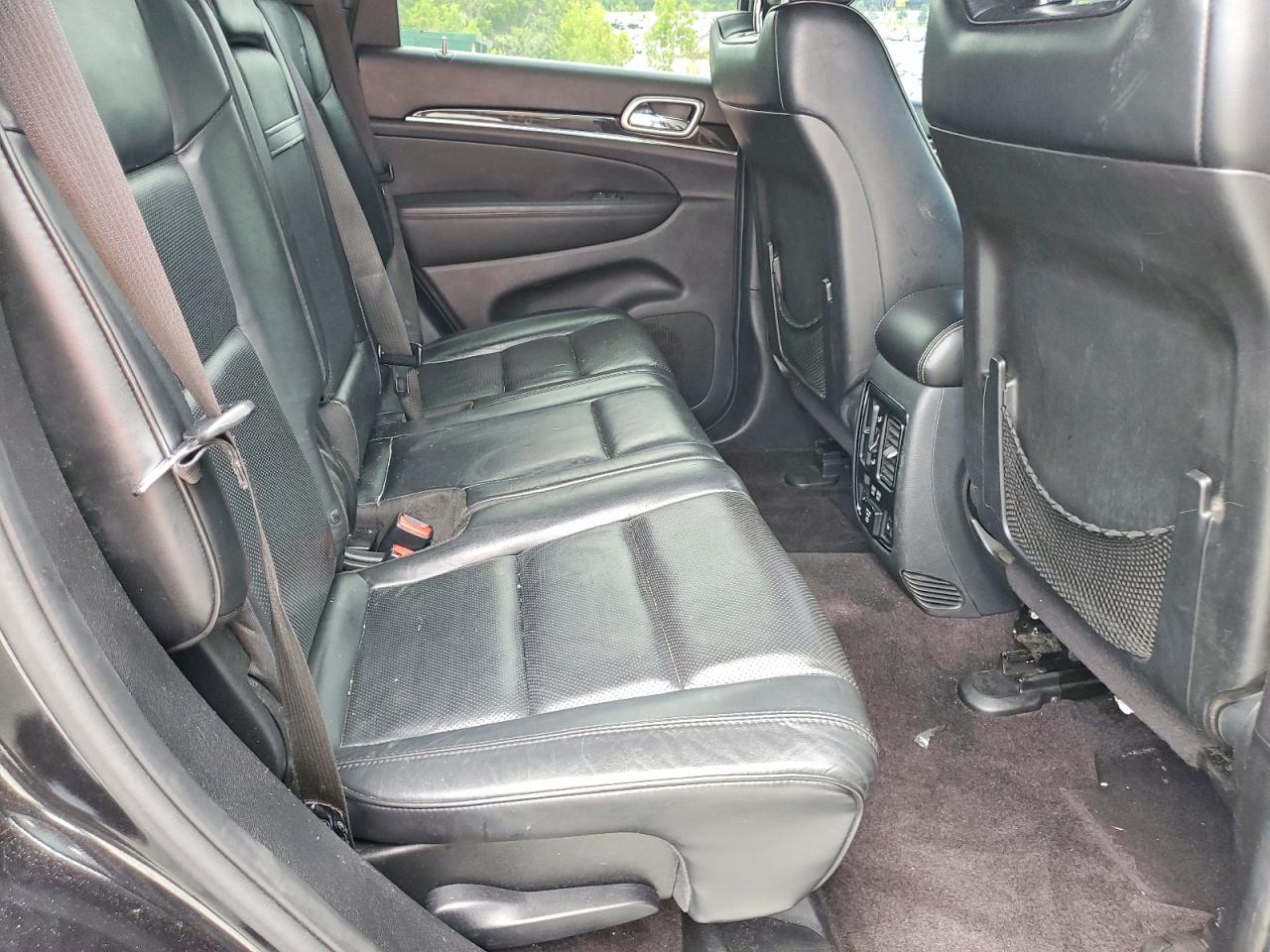 2015 Jeep Grand Cherokee Overland Black vin: 1C4RJECG1FC199321