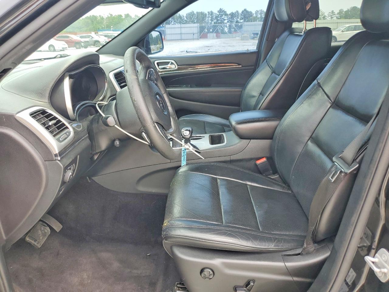 2015 Jeep Grand Cherokee Overland Black vin: 1C4RJECG1FC199321