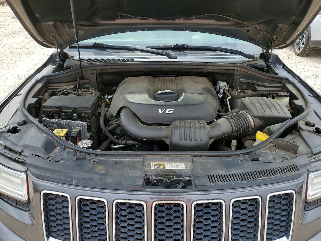 2015 Jeep Grand Cherokee Overland Gray vin: 1C4RJECG2FC798423