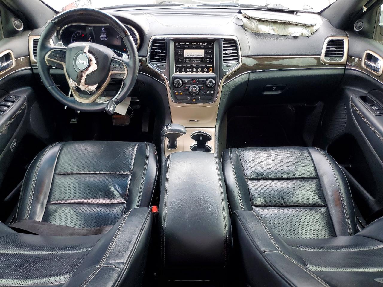 2015 Jeep Grand Cherokee Overland Gray vin: 1C4RJECG3FC614669