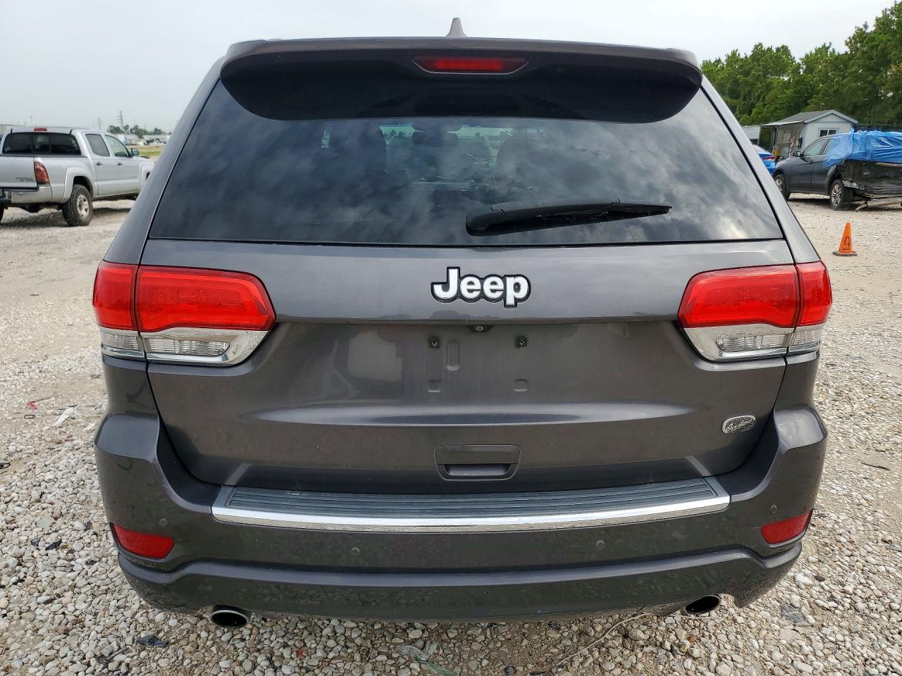 2015 Jeep Grand Cherokee Overland Gray vin: 1C4RJECG3FC614669