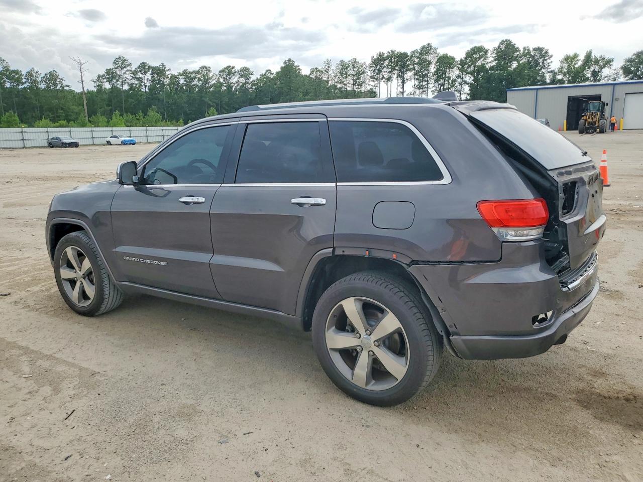 2015 Jeep Grand Cherokee Overland Gray vin: 1C4RJECG3FC742071