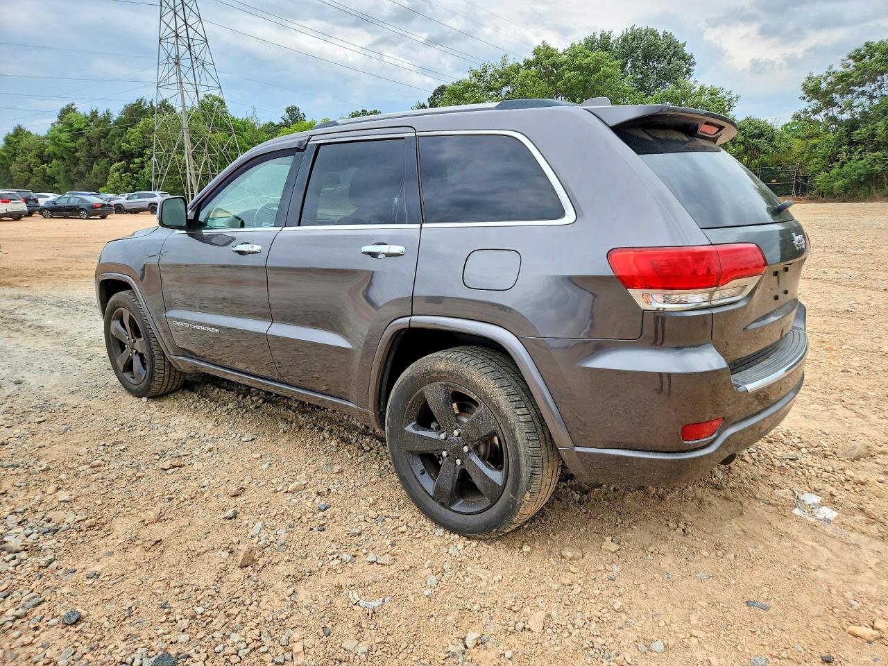 2015 Jeep Grand Cherokee Overland Gray vin: 1C4RJECG5FC719147