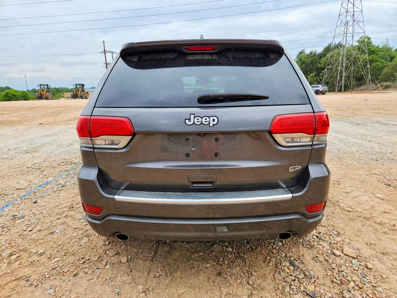 2015 Jeep Grand Cherokee Overland Gray vin: 1C4RJECG5FC719147