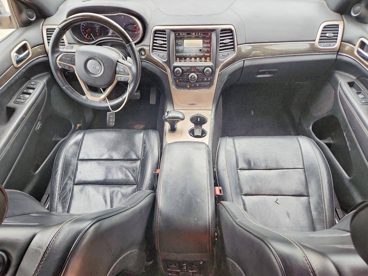 2015 Jeep Grand Cherokee Overland Gray vin: 1C4RJECG5FC719147