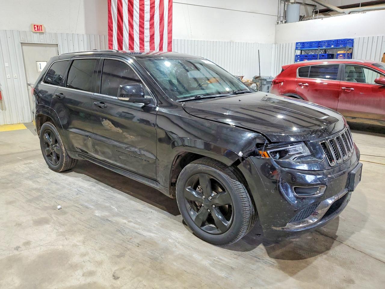 2015 Jeep Grand Cherokee Black vin: 1C4RJECG6FC137395