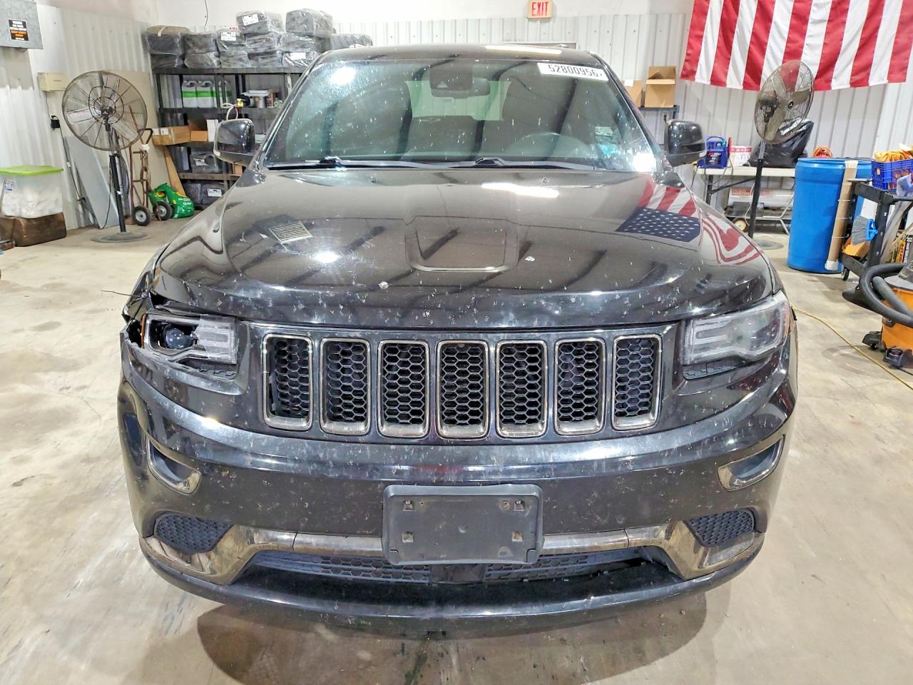 2015 Jeep Grand Cherokee Black vin: 1C4RJECG6FC137395