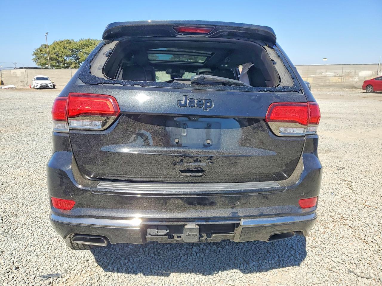 2015 Jeep Grand Cherokee Overland Black vin: 1C4RJECG7FC192633