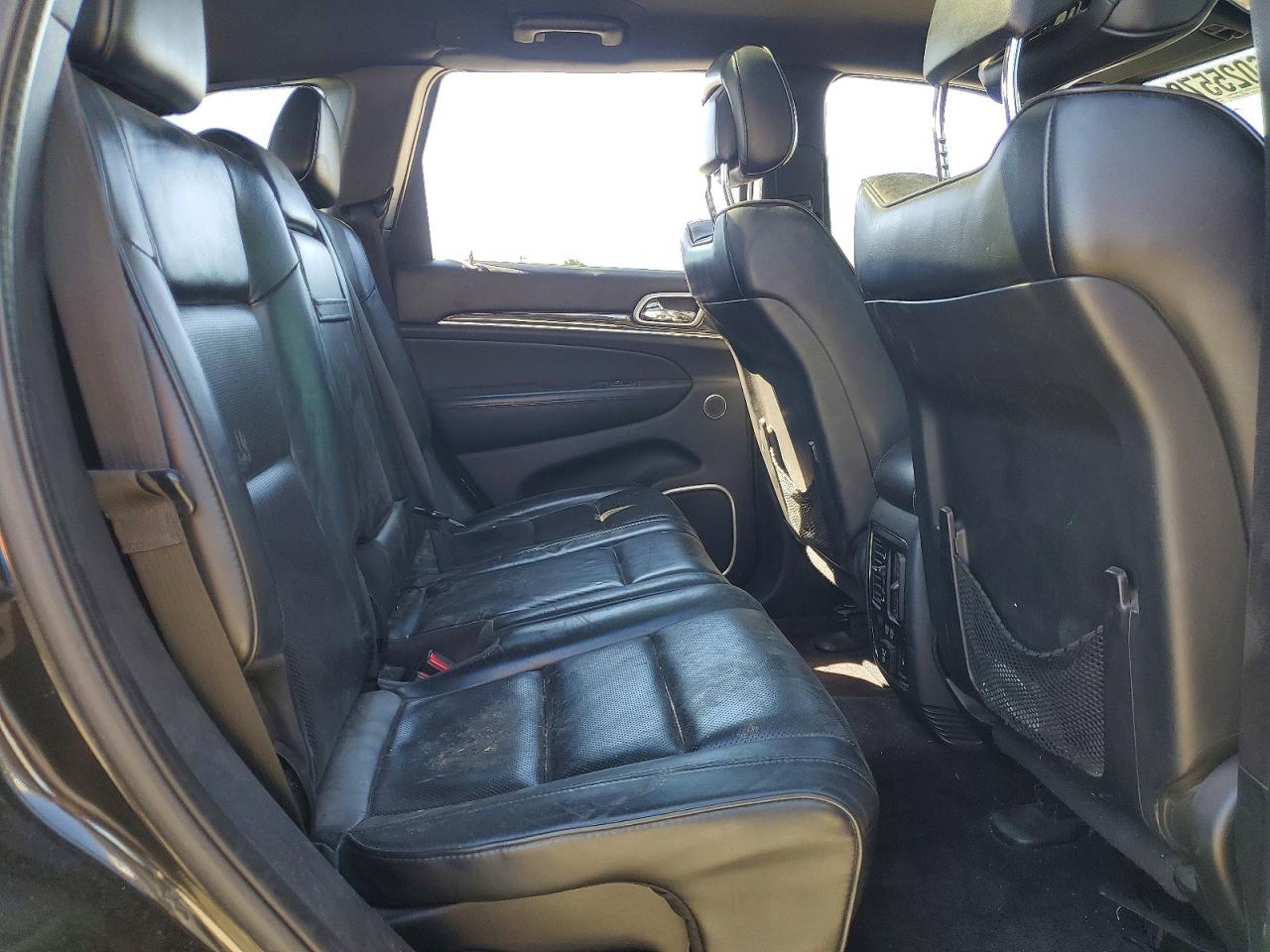 2015 Jeep Grand Cherokee Overland Black vin: 1C4RJECG7FC192633