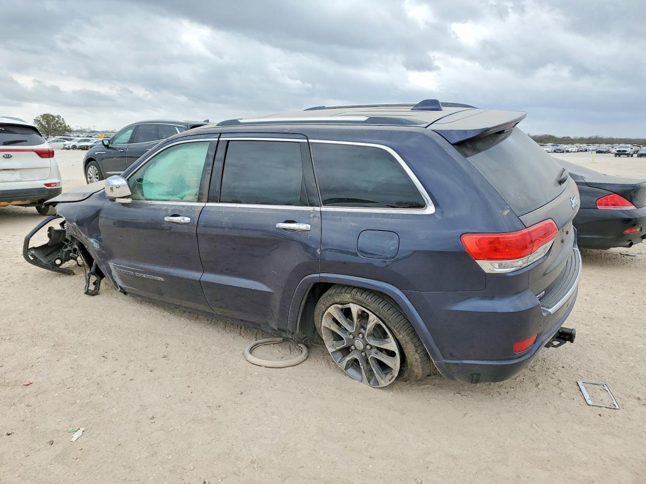 2017 Jeep Grand Cherokee Overland Серый vin: 1C4RJECG7HC605637