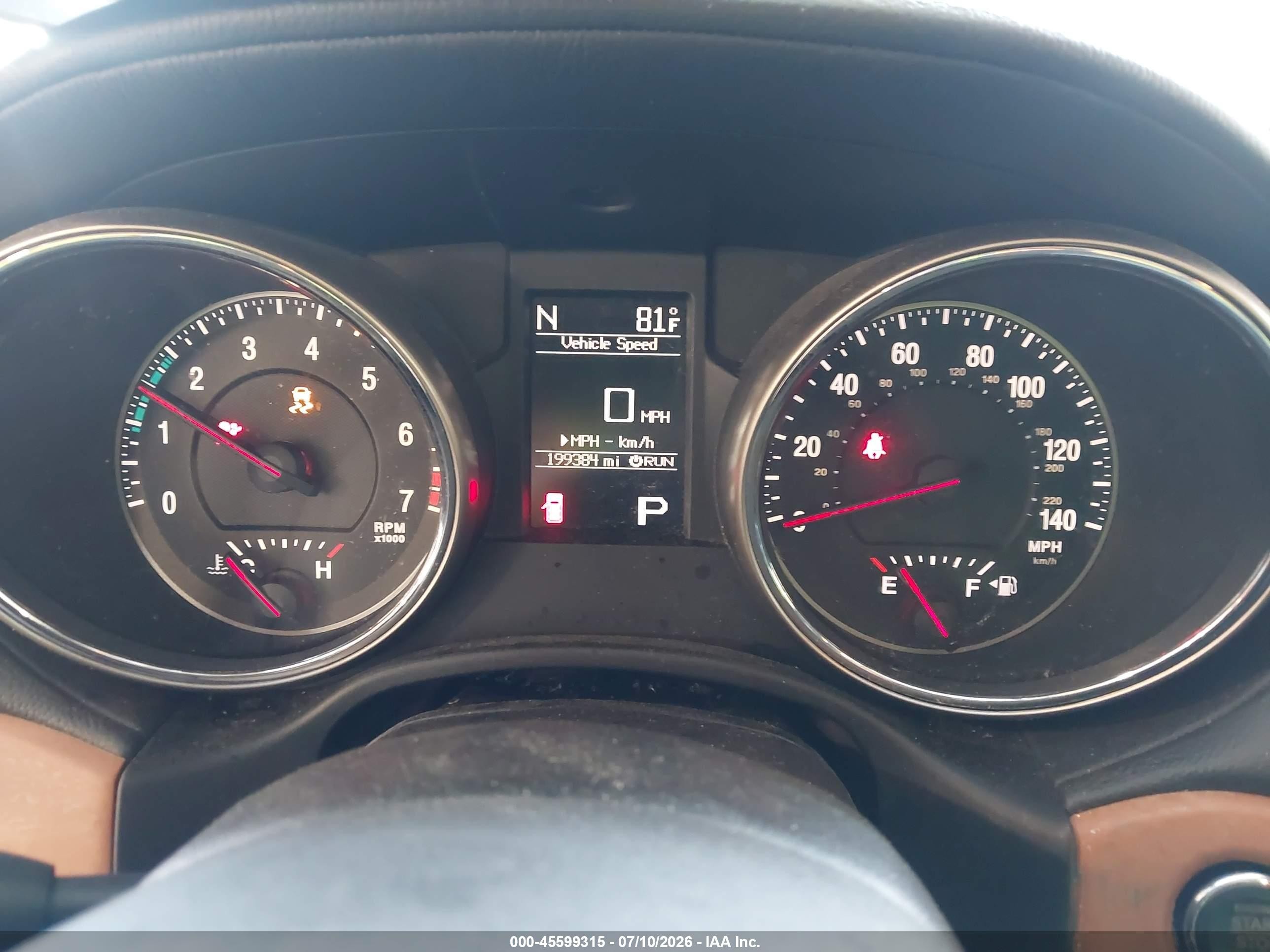 2013 Jeep Grand Cherokee Overland Черный vin: 1C4RJECG8DC526343