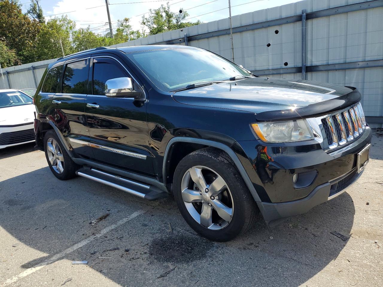 2013 Jeep Grand Cherokee Overland Черный vin: 1C4RJECG8DC526441