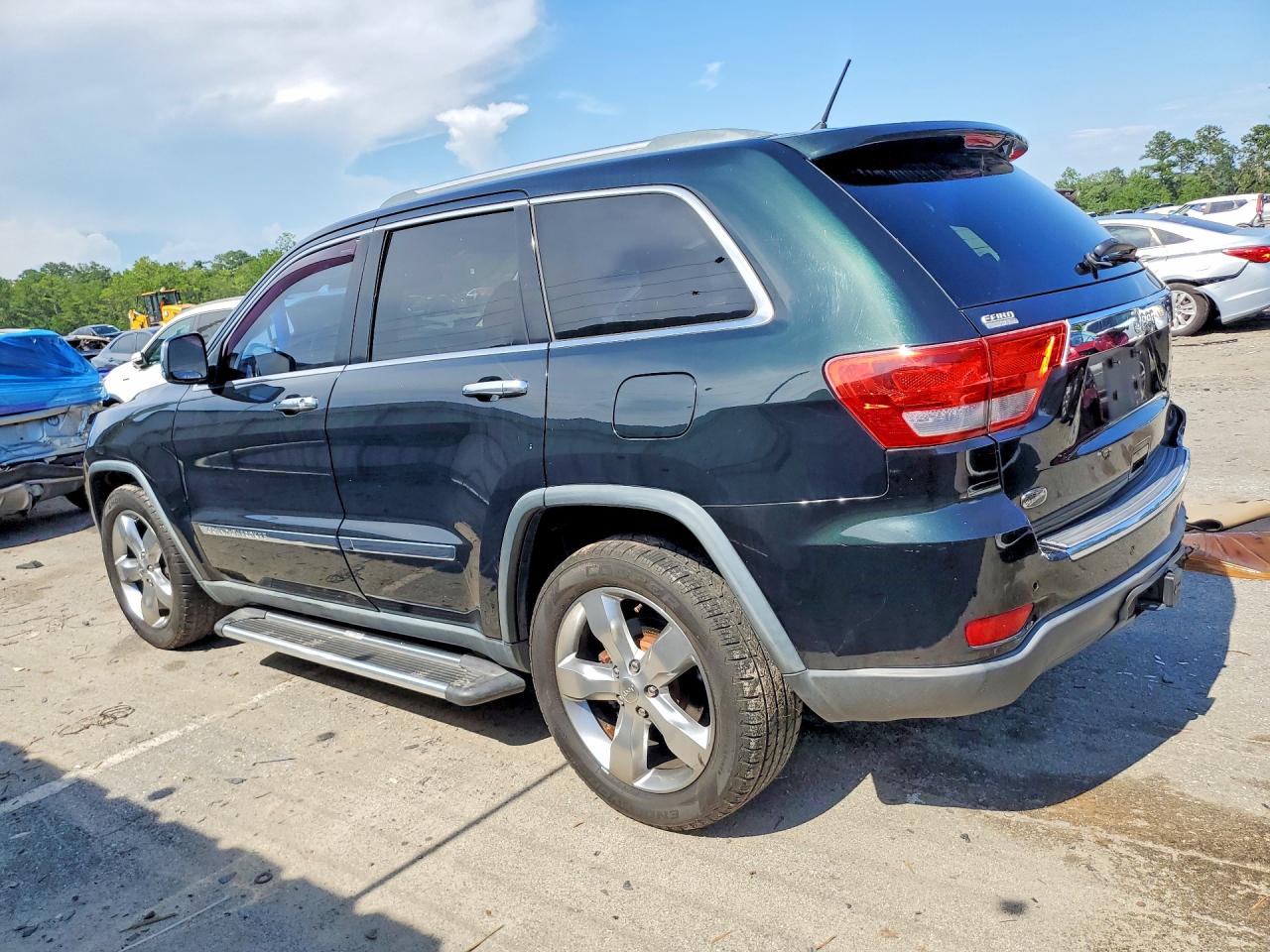 2013 Jeep Grand Cherokee Overland Черный vin: 1C4RJECG8DC526441