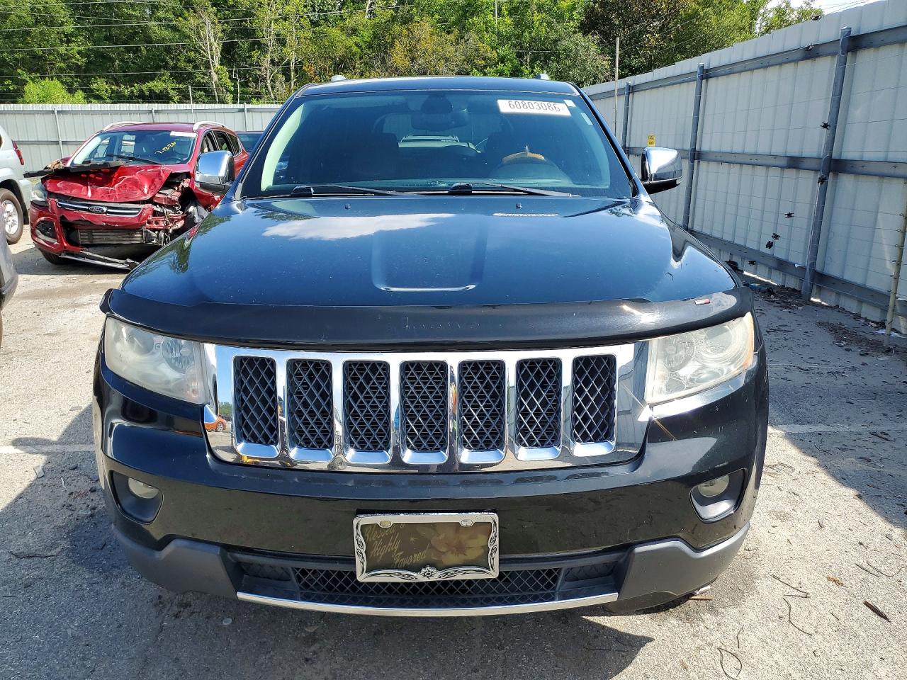 2013 Jeep Grand Cherokee Overland Черный vin: 1C4RJECG8DC526441