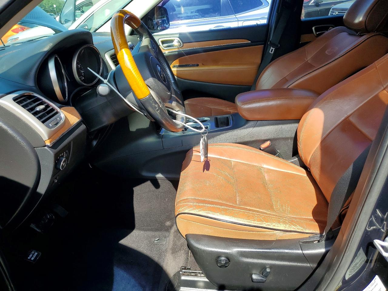 2013 Jeep Grand Cherokee Overland Черный vin: 1C4RJECG8DC526441