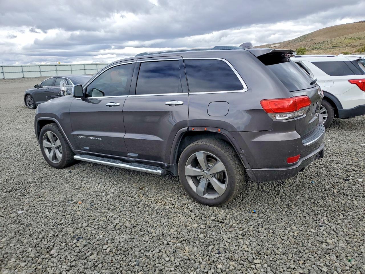 2014 Jeep Grand Cherokee Overland Charcoal vin: 1C4RJECG8EC164533