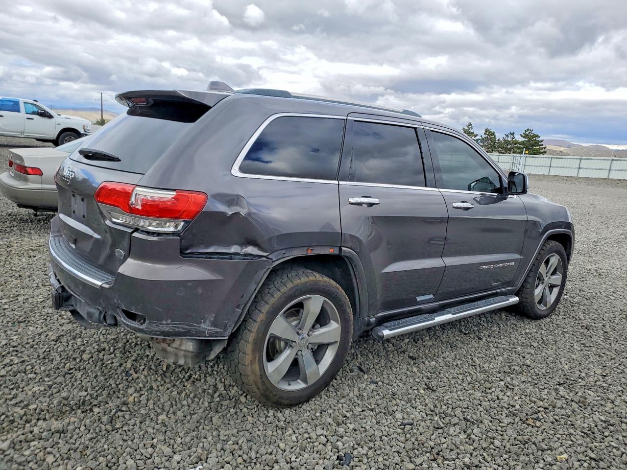 2014 Jeep Grand Cherokee Overland Charcoal vin: 1C4RJECG8EC164533