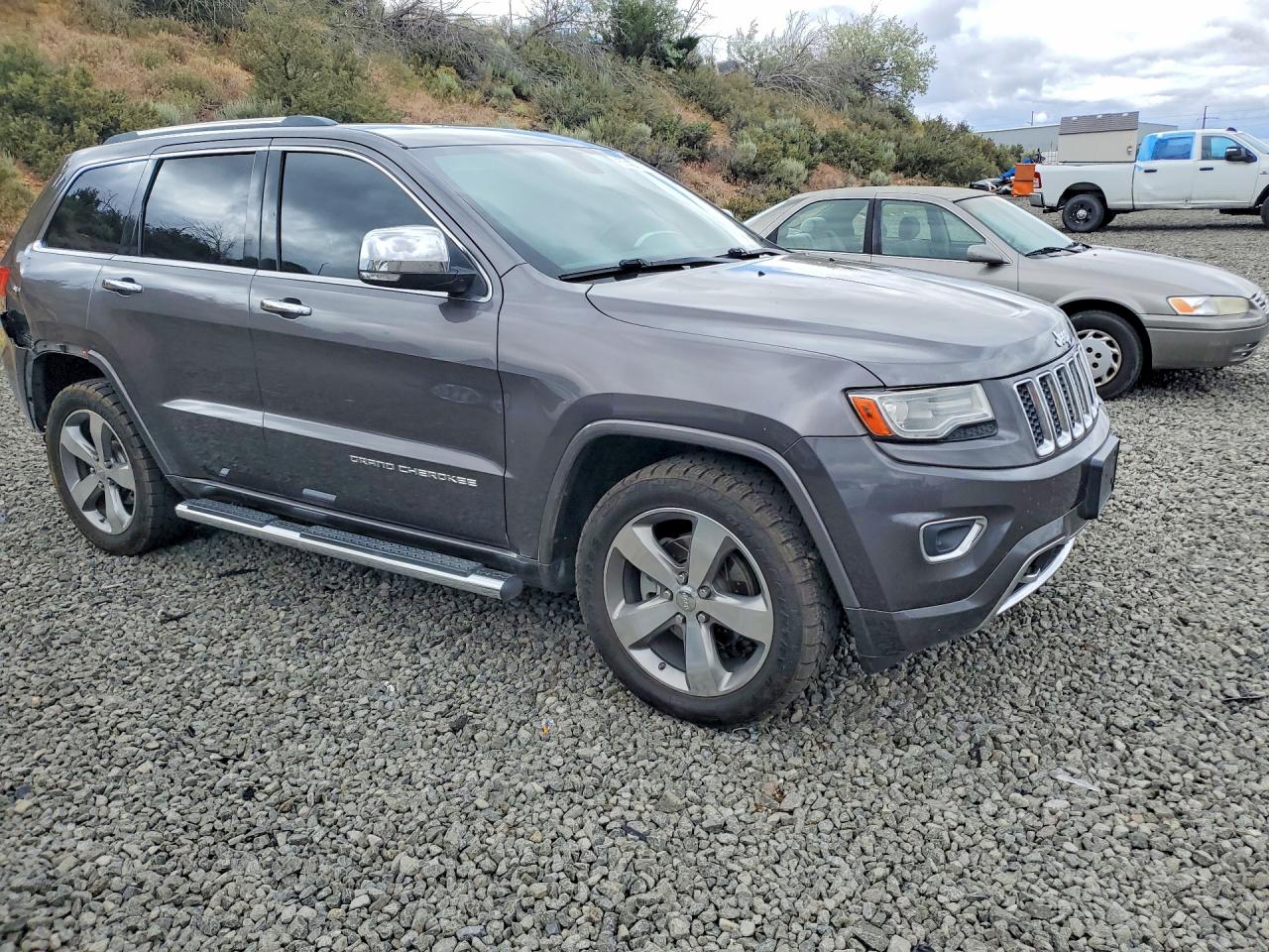 2014 Jeep Grand Cherokee Overland Charcoal vin: 1C4RJECG8EC164533