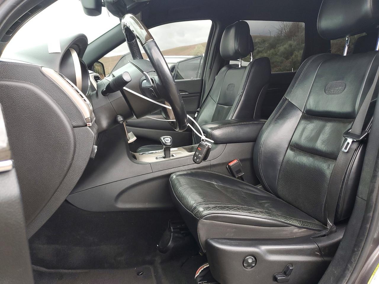 2014 Jeep Grand Cherokee Overland Charcoal vin: 1C4RJECG8EC164533