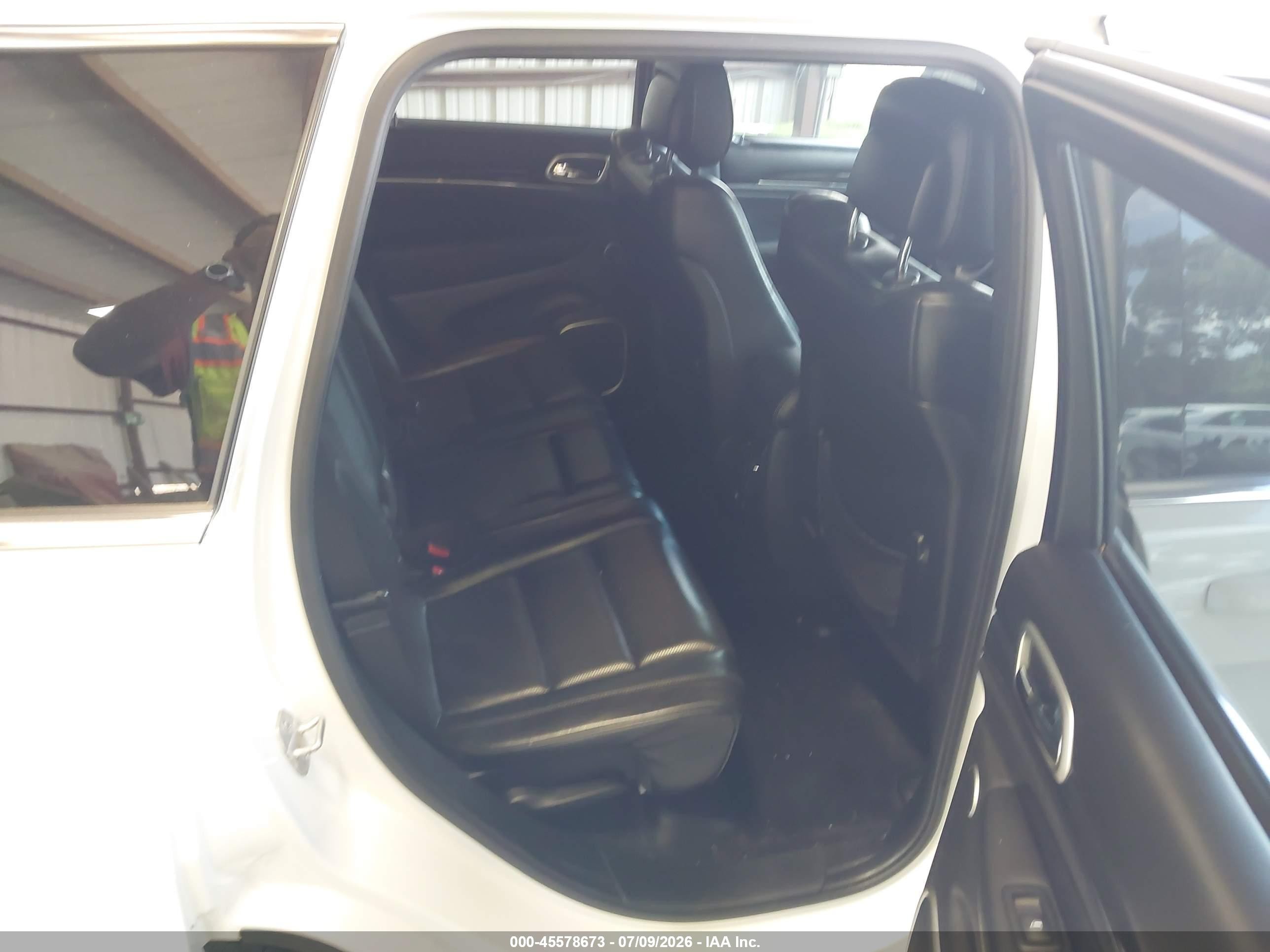 2015 Jeep Grand Cherokee High Altitude White vin: 1C4RJECG9FC131896