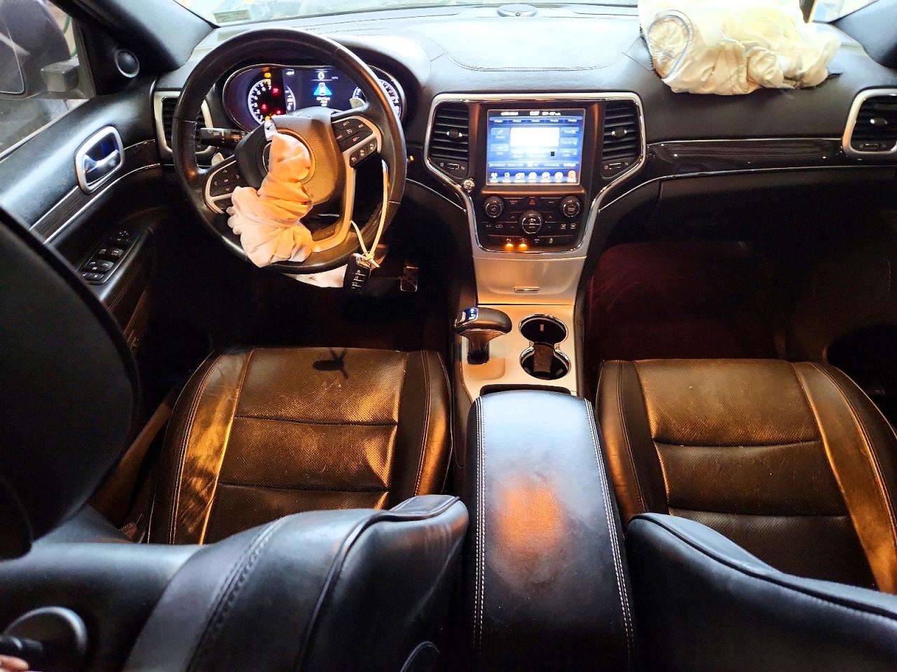 2015 Jeep Grand Cherokee Overland Gray vin: 1C4RJECG9FC218908