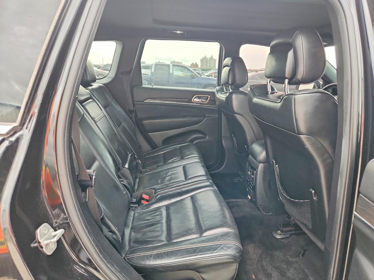 2015 Jeep Grand Cherokee Overland Black vin: 1C4RJECG9FC678330