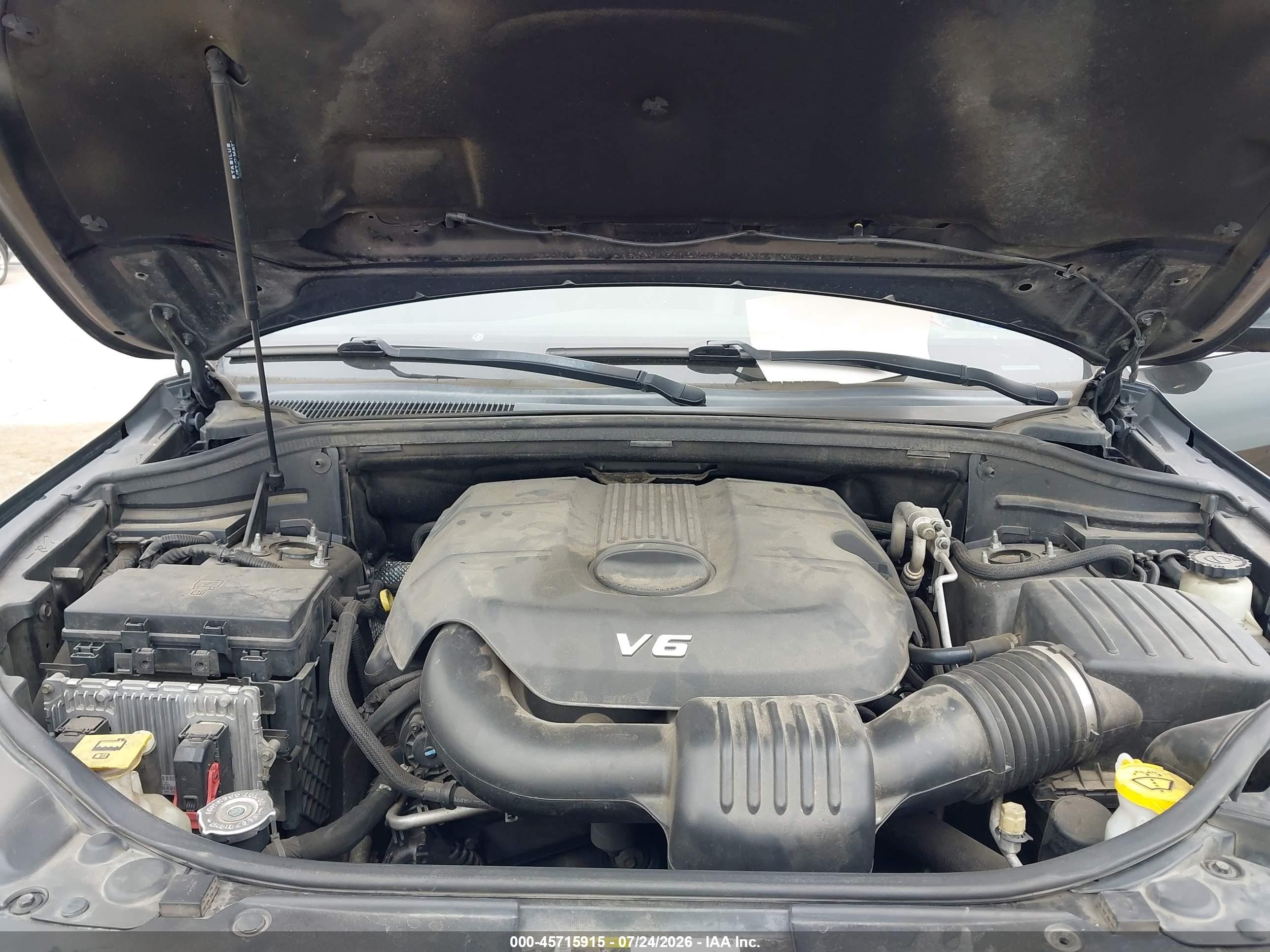 2015 Jeep Grand Cherokee Overland Черный vin: 1C4RJECG9FC681373