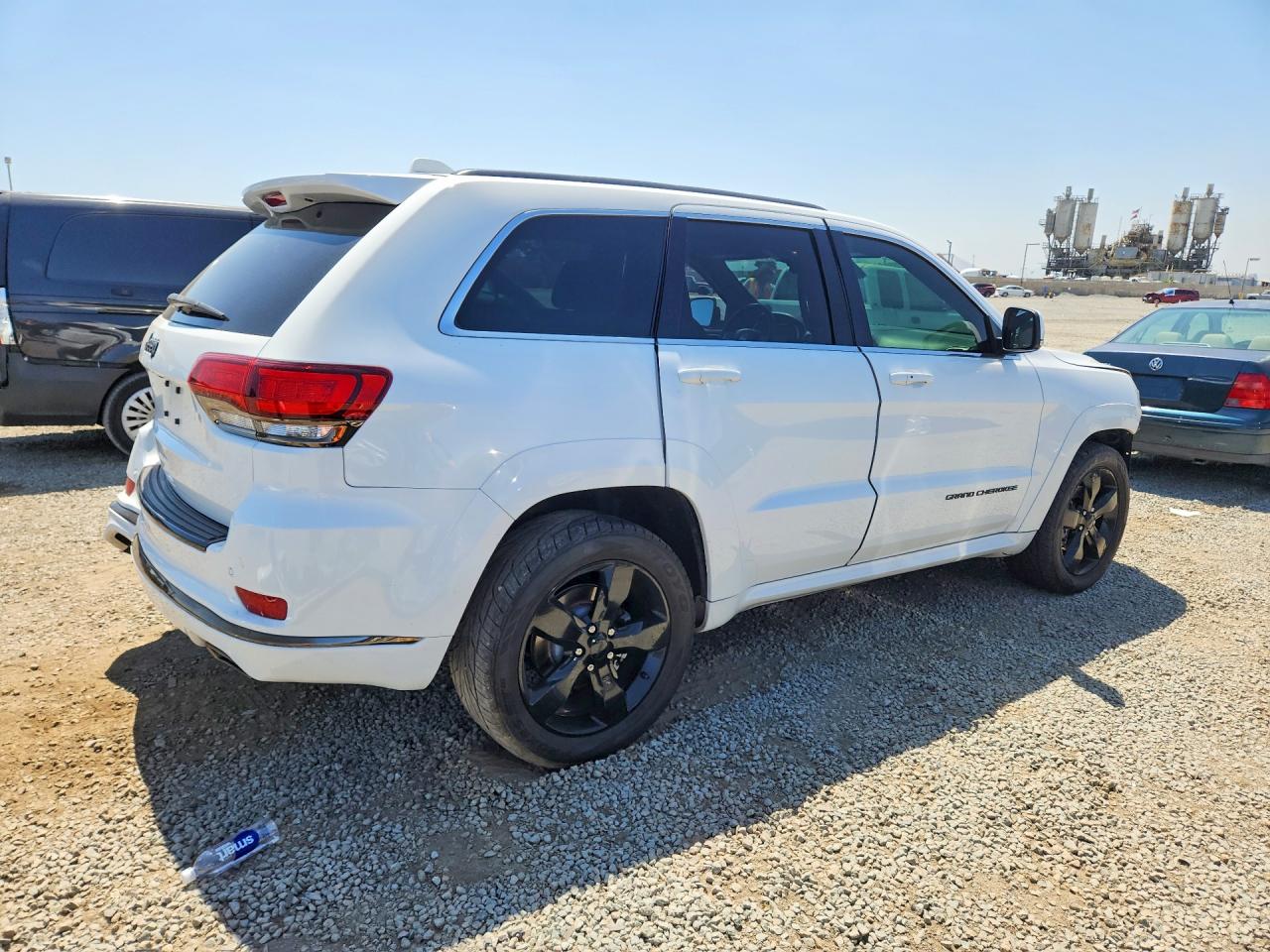 2016 Jeep Grand Cherokee Overland White vin: 1C4RJECG9GC473172