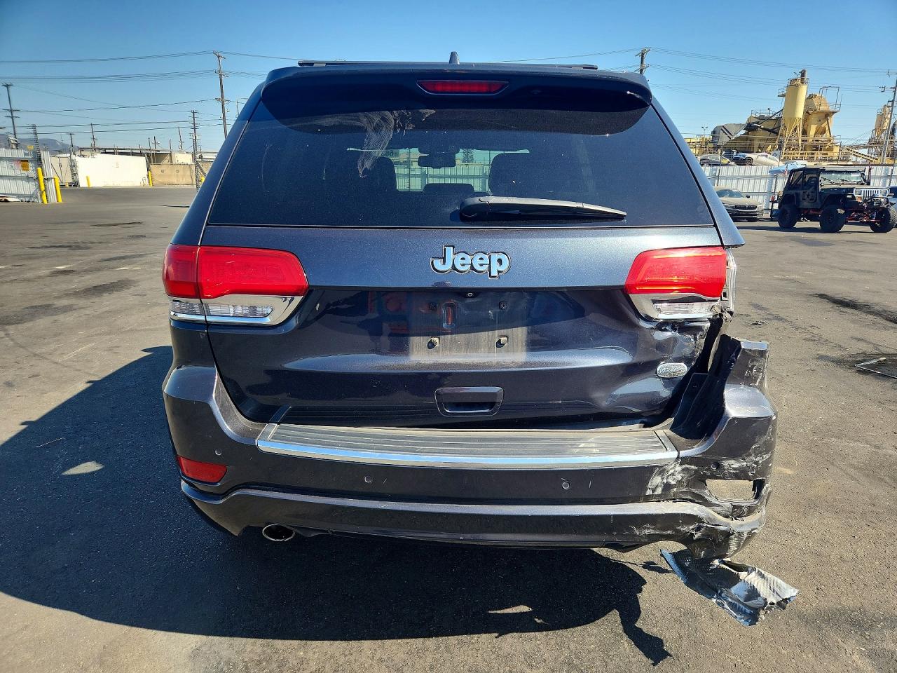 2014 Jeep Grand Cherokee Overland Black vin: 1C4RJECGXEC221802