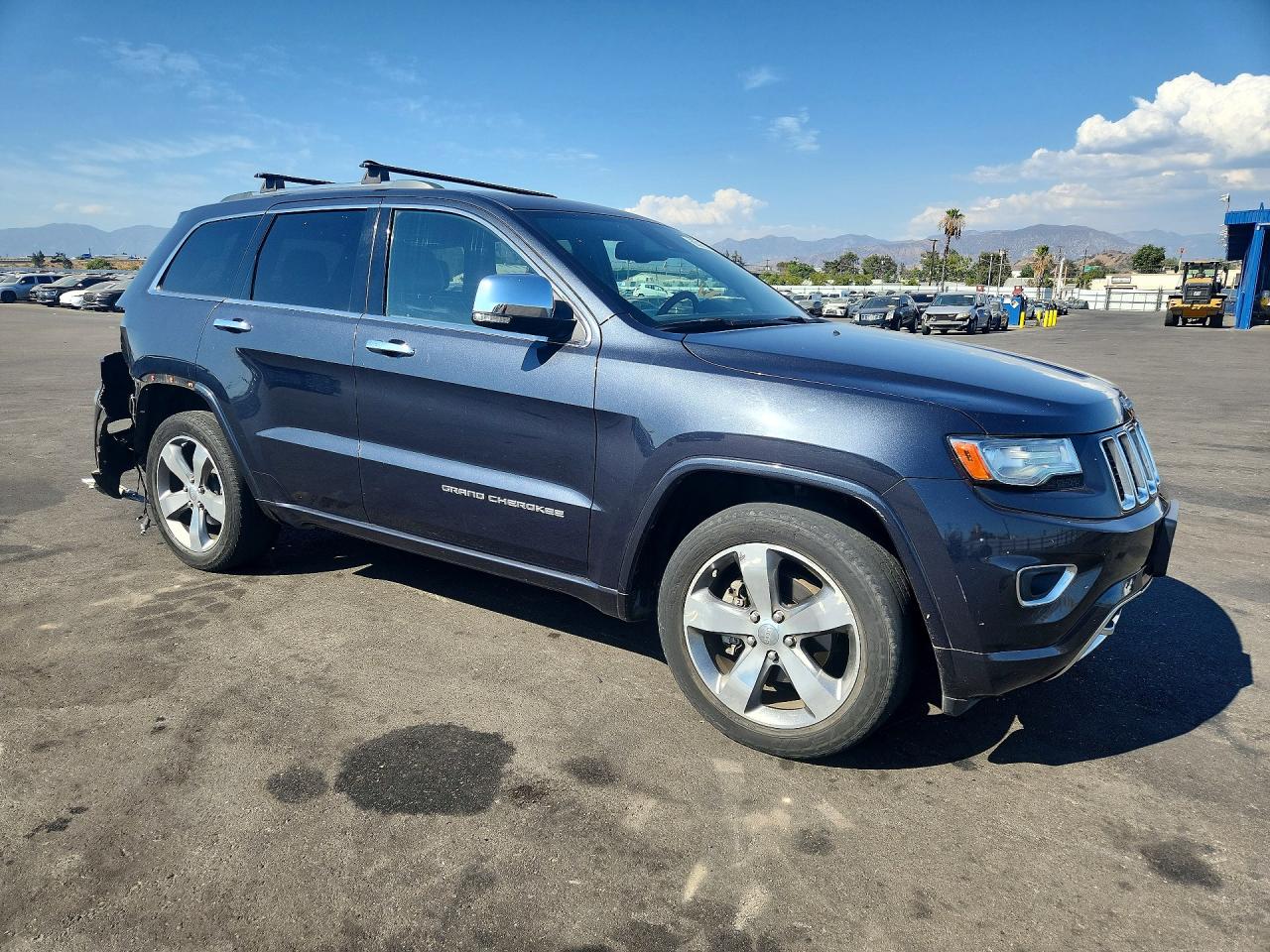 2014 Jeep Grand Cherokee Overland Black vin: 1C4RJECGXEC221802
