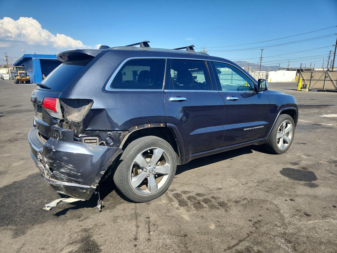 2014 Jeep Grand Cherokee Overland Black vin: 1C4RJECGXEC221802
