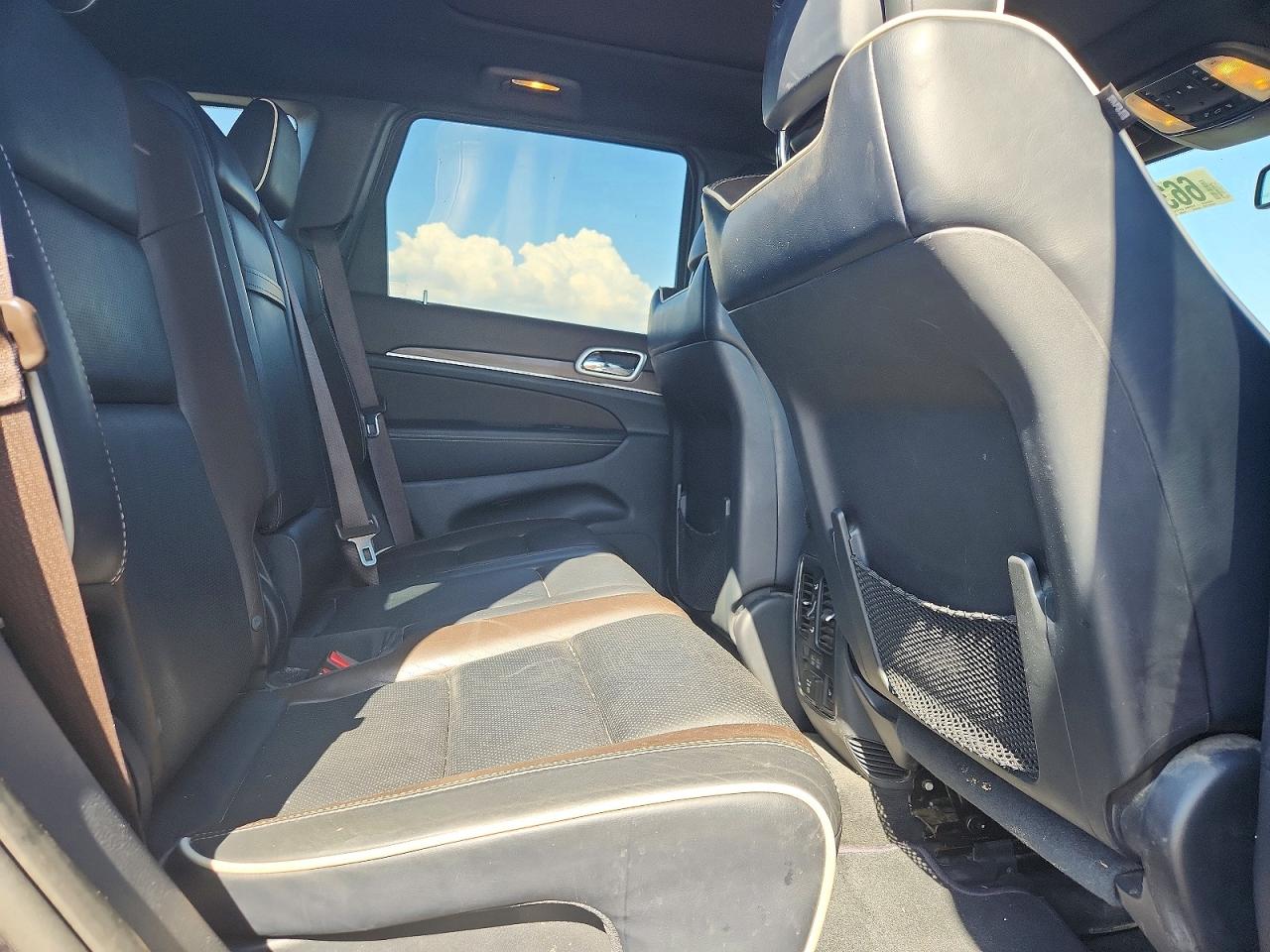 2014 Jeep Grand Cherokee Overland Black vin: 1C4RJECGXEC221802