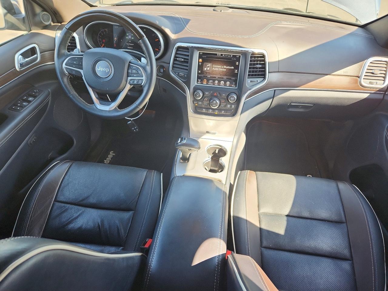 2014 Jeep Grand Cherokee Overland Black vin: 1C4RJECGXEC221802